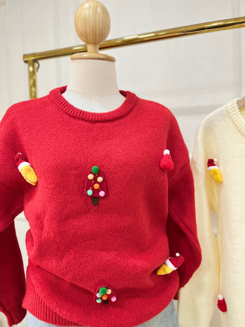 Women Winter Round Neck Pullover
